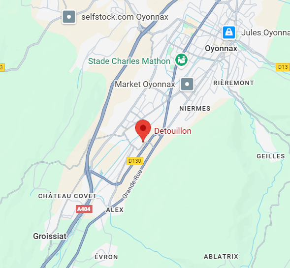 Emplacement Detouillon